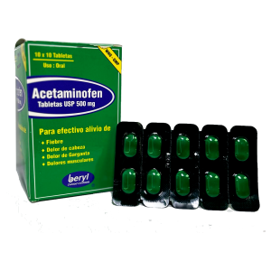 Acetaminofen Tabletas