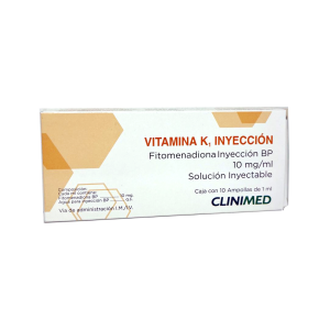 Vitamina K, Inyección